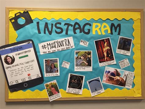 My meet your RA bulletin board for my hall!! #RA #reslife #college #