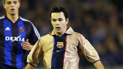 Andres Iniesta Remembering The Spaniards First Year As A Professional