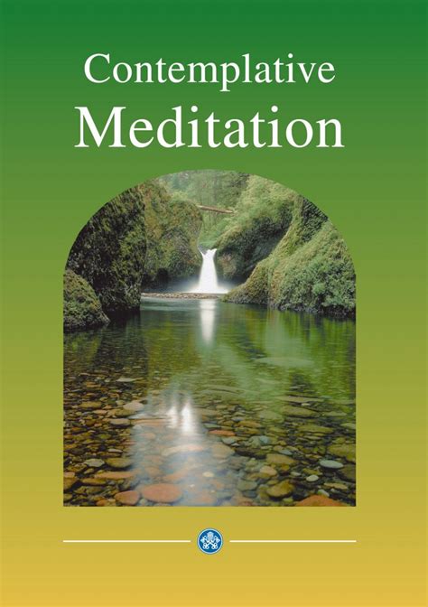 Contemplative Meditation Ebook Catholic Truth Society