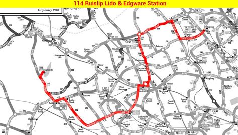 London Bus Route 114