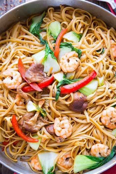 Delicious and affordable seafood dishes shouldn't be hard to come by. Shrimp Lo Mein is a dish that combines ease and flavor! Saucy noodles, vegetables, and shrimp ...