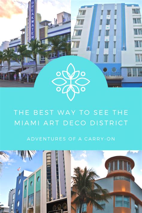 The Best Way To See The Miami Art Deco District South Beach