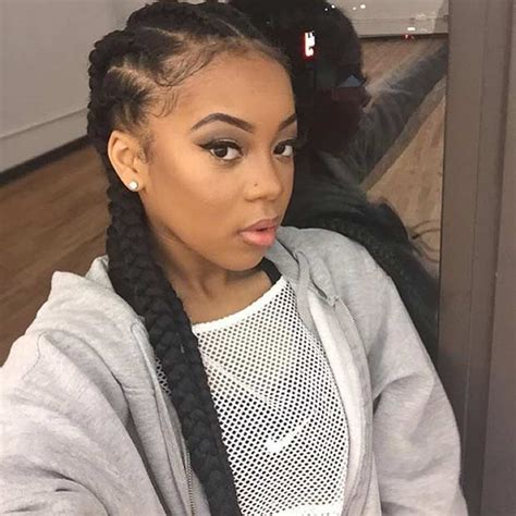 The image above is a perfect example of tightly knitted ghana braids that have been switch up your normal ghana braids hairstyle routine and shave the sides of your head. 51 Best Ghana Braids Hairstyles | Page 2 of 5 | StayGlam