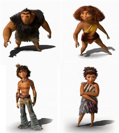 The Croods And Epic Trailers And Character Designs From Upcoming