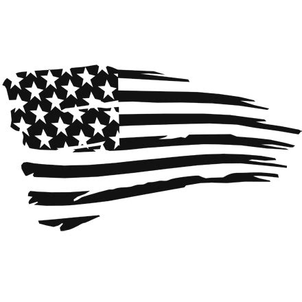 Distressed American Flag Svg Dxf Eps Png Digital File Flags My XXX