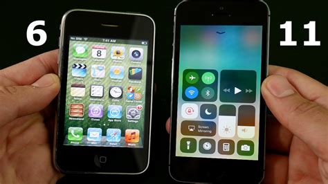 Iphone gets a more modest feature boost that it shares with ipad. iOS 6 vs iOS 11! - YouTube