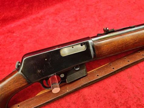 Winchester Model 07 351 Self Loading Rifle Kramer Auction Llc