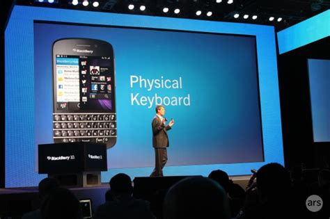 Blackberrys New Q10 Handset For Those Who Crave A Real Keyboard Ars