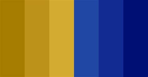 Gold And Blue Medal Color Scheme Blue