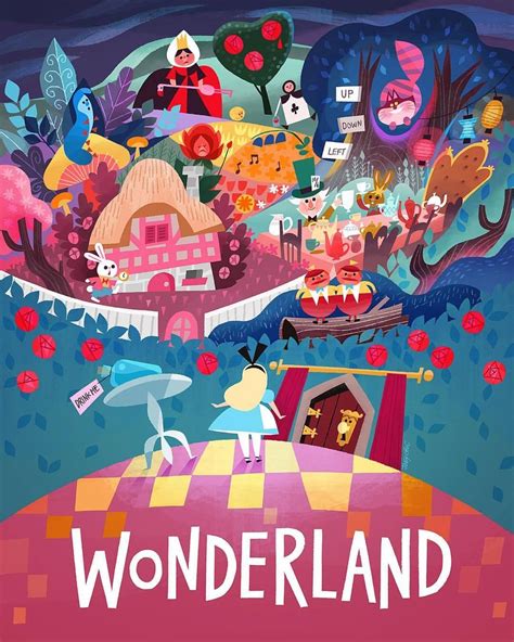 Alice In Wonderland Illustrations Alice In Wonderland Disney Disney