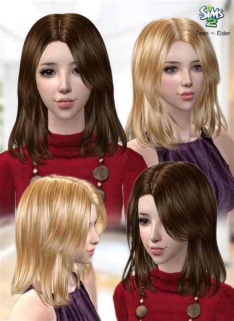 Raon Hairs Reuploaded The Sims 2