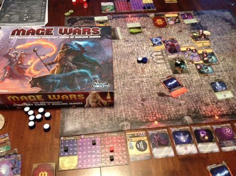 Mage Wars Review Board Game Reviews By Josh
