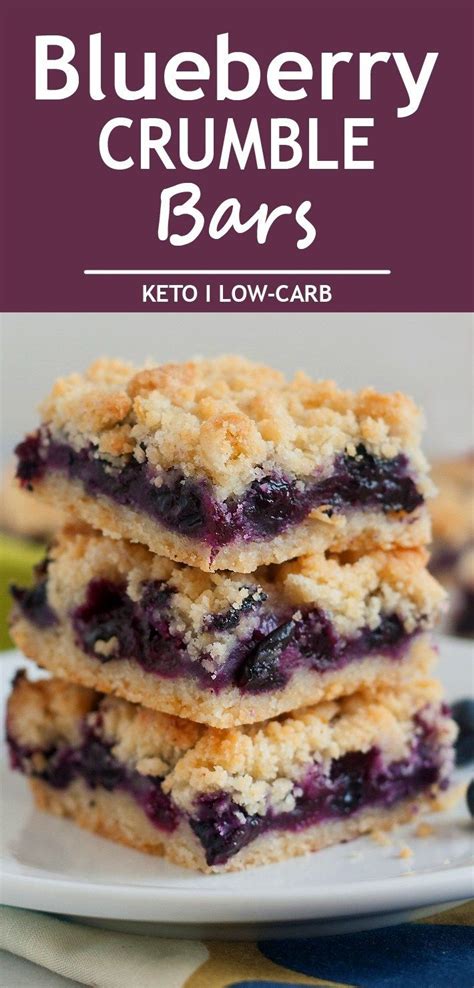 / 3 easy low fat chocolate desserts. Know 2 How:Keto Blueberry Crumble Bars - Know 2 How | Blueberry crumble bars, Keto dessert ...