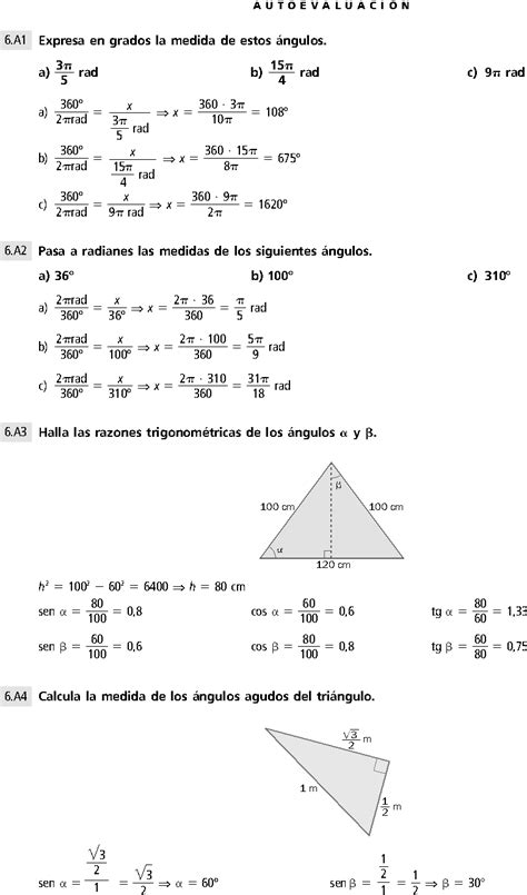 Trigonometria Ejercicios Resueltos De Secundariamatematica 4 Eso Pdf