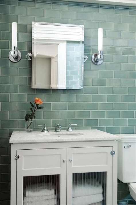 Discount glass tile store blog. Sea Glass Tile Bathroom Traditional with Bathroom Remodel ...