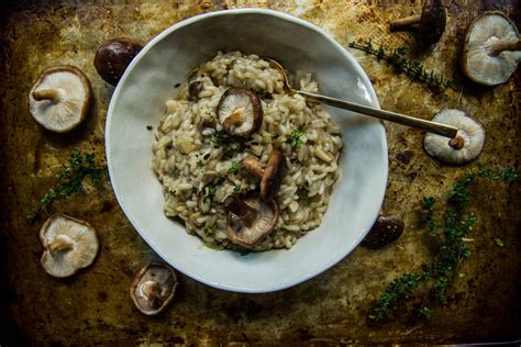 Shiitake Mushroom Risotto Heather Christo