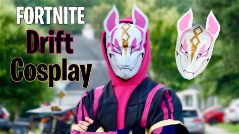 *drift skin cosplay* part i🏕 #fortnitedrift. Making Drift Cosplay Mask & Costume | Fortnite Battle ...