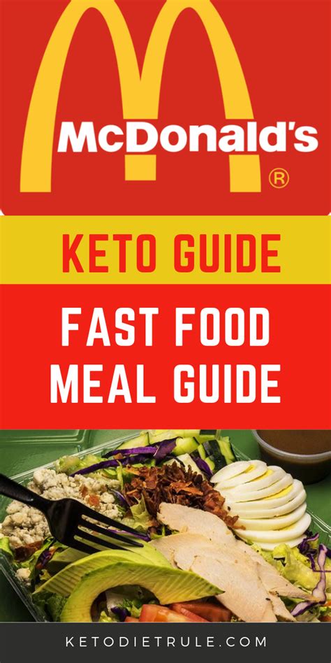 Other good low carb options bunless burgers, grilled chicken salads (crispy chicken has too many carbs), and bunless breakfast sandwiches. Keto McDonald's Fast Food Menu: 17 Best Low-Carb Options ...