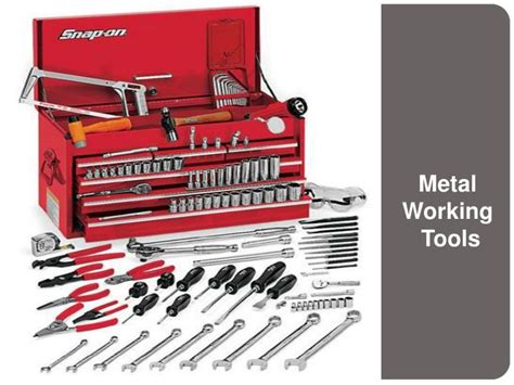 Ppt Metal Working Tools Powerpoint Presentation Free Download Id