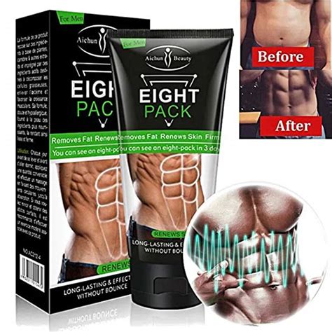 Men Eight Pack Stronger Muscle Cream Remove Fat Weight Burning Muscle