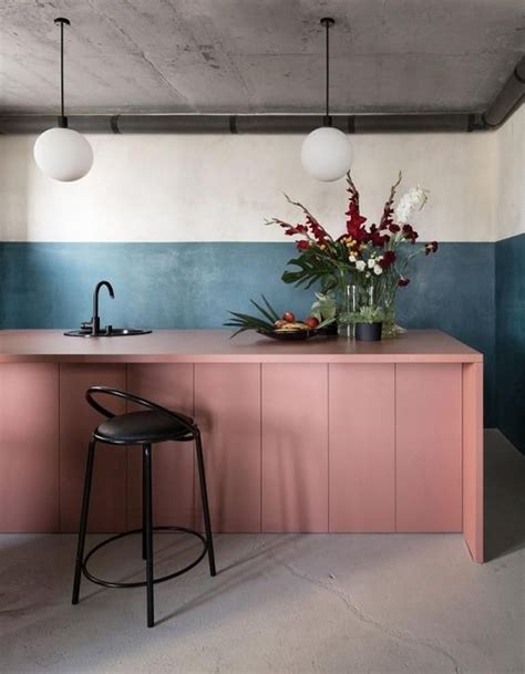 Beautiful Blush Pink Kitchen Decorating Inspirations Interior Design
