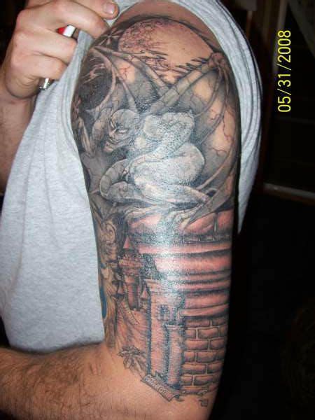 10 Arm Tattoos Of Gargoyles Ideas Gargoyles Tattoos Gargoyle Tattoo