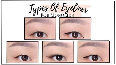 Types Of Eyeliner For Asian Monolid Eyes For Beginners