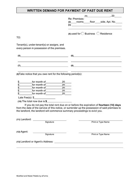Free New York 14-Day Notice to Quit (Demand for Rent) | Non-Payment