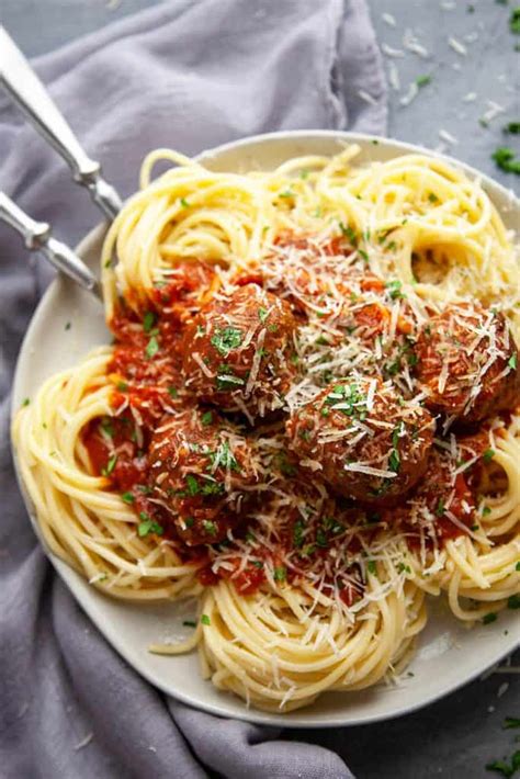 I hope you have a good appetite because i cook it fast and fresh here at cooking frog. Spaghetti and Meatballs | Foodtasia