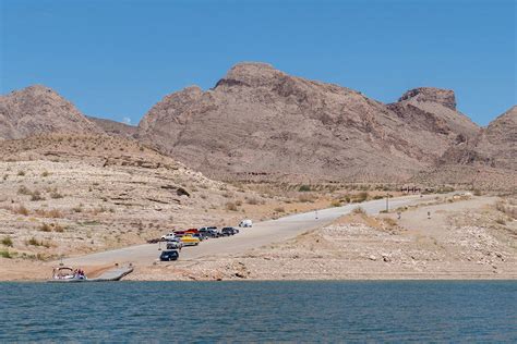 Front End Loader Submerged After Slipping Into Lake Mead Las Vegas