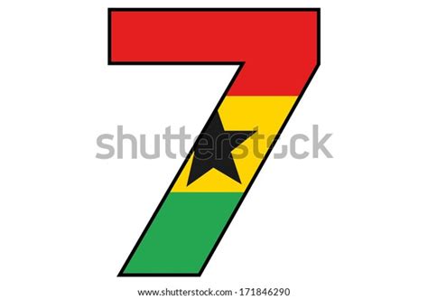 Ghana Alphabet Illustration 7 Stock Illustration 171846290 Shutterstock