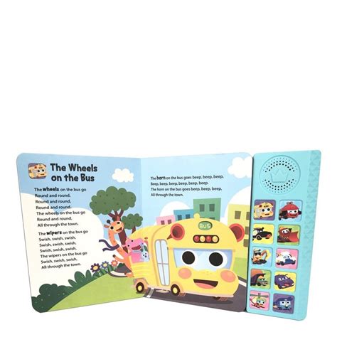 Pinkfong Car Songs Sound Book Sách Âm Thanh Cho Bé Daddy Care