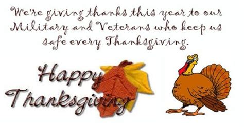 Happy Thanksgiving To Our Troops Happy Thanksgiving To Our Troops