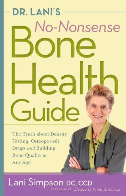 Claud anderson is a genius for this book. Dr. Lani's No-Nonsense Bone Health Guide: The Truth About ...
