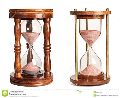 Hourglasses Stock Photo Image Of Deadline Measurement 23571166