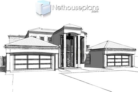 House plans r600 per room other limpopo gumtree classifieds south africa 287309650. 5-Bedroom-house-plans-in-Limpopo_T475D_Street_Nethouseplans - NethouseplansNethouseplans