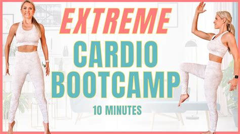 extreme cardio bootcamp workout full body sweat youtube
