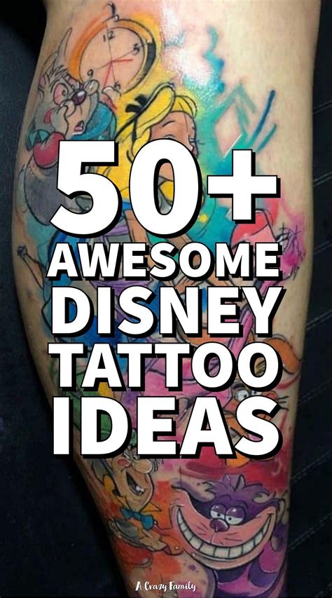 50 Wonderful Walt Disney Tattoo Design Ideas And Inspiration Disney