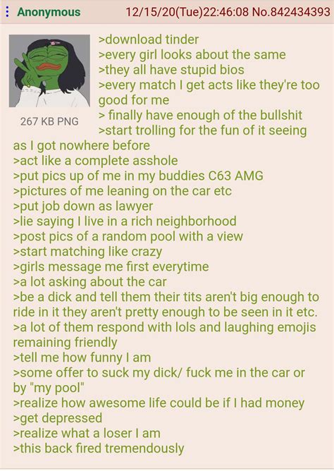 Anon Becomes An Incel Rgreentext Greentext Stories Know Your Meme