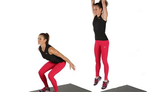 Squat Jump Form And Fitness