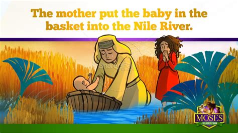 Exodus 2 Baby Moses Kids Bible Story Sharefaith Kids
