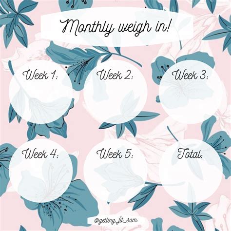 Printable weight loss calendar | allowed to my personal blog site, with this time period we'll show you about printable weight loss related post printable weight loss calendar. Pin on ~Square Yearly - Weight Loss Template Instagram~