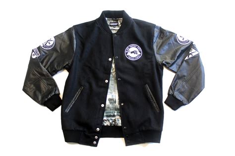 Black Panther Varsity Jacket In Black Kinshipshop