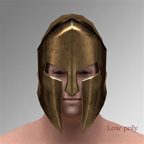 3d Spartan Helmet