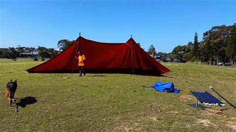 Stretch Tent Setup And Installation Video Youtube