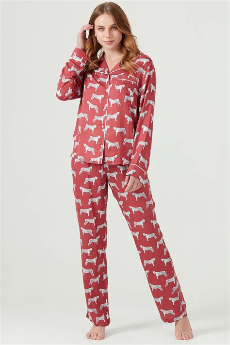 Pijama Helena Rojo 221 Bbz Barbizon