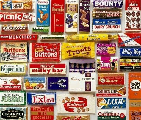 The Nations Favourite Nostalgic Sweets And Chocolate From The 1960s To