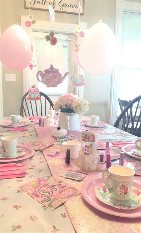 Little Girls Tea Party Birthday Theme On A Budget Just Life And