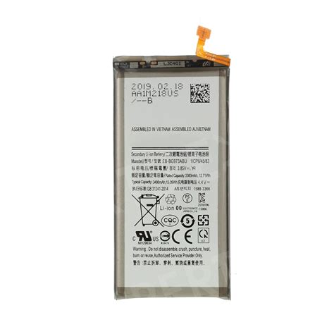 Samsung s10 plus parts like a camera, lcd, battery, lens and all types of parts available here. Wholesale cell phone OEM 3300mAh 3.85V EB-BG973ABU Battery ...