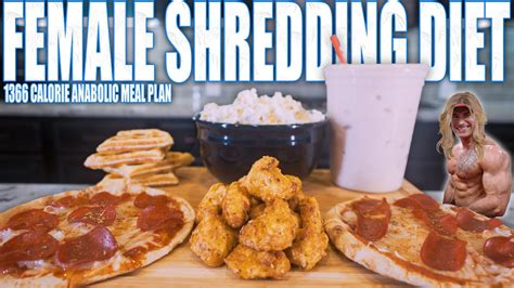 Super Shred Meal Plan For Women 1366 Calorie Anabolic Shredding Diet